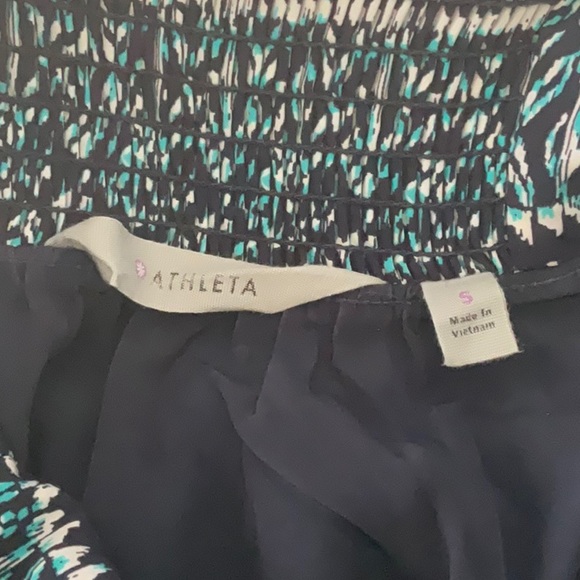 Athleta Marbella Blue-and-Yellow Dress, EUC - Picture 11 of 13